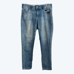Democracy Jeans "Ab"solution Stretch - Size 10 - light wash Mid-Rise